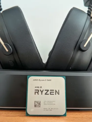 RYZEN 5600 - NOVO- OEM- SEM COOLER - AMD - AM4 - SOMENTE VENDA - PC GAMER - DDR4