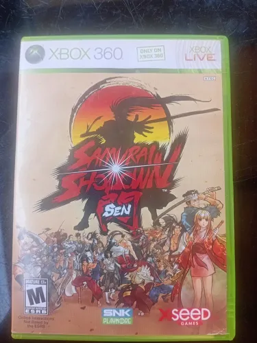 Samurai Shodown Sen Xbox 360 Original Mídia Física Raro SNK<br>