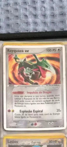 Carta Pokemon Antiga 
