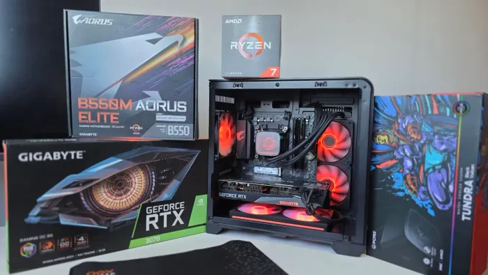 Ryzen 7 5700x + 3070 Gigabyte 