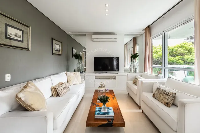 Apartamento mobiliado para alugar no Bela Vista com 3 quartos (3 suítes)