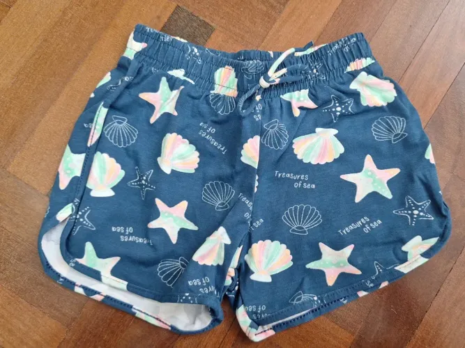 Short Malwee Azul Menina Tamanho 6