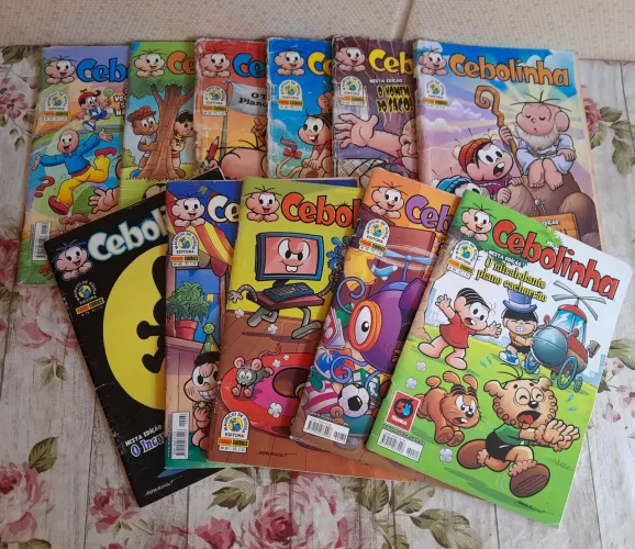 Coleção de Gibis "Cebolinha" - 11 Exemplares