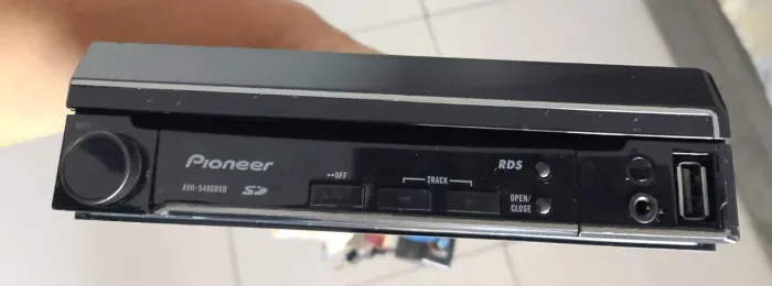 DVD retrátil da Pioneer 