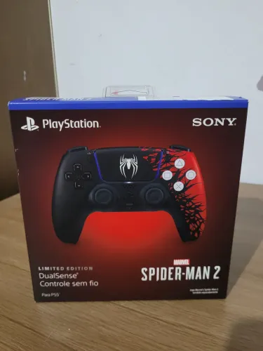 dualsense ps5 spider man lacrado