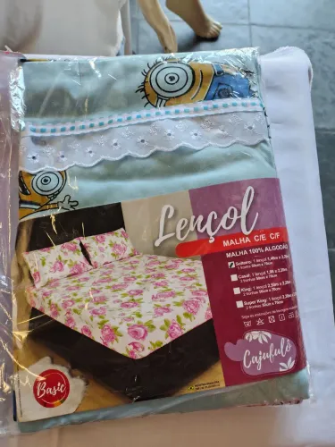 Lençol infantil Minions