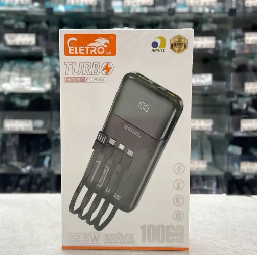 Power bank bateria portátil recarregável 10mah 
