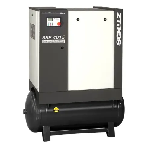 Compressor de Parafuso SRP 4015 15HP 230L 51pcm Trifásico