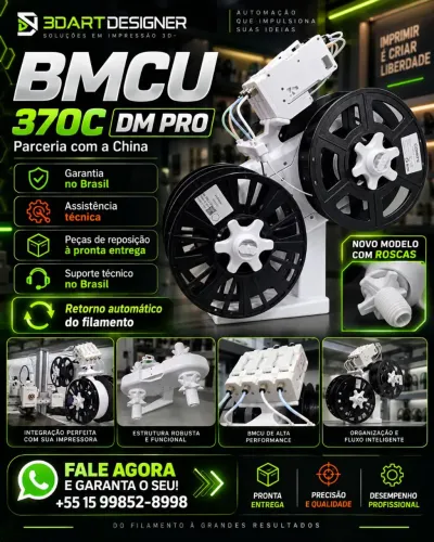 BMCU 370C DM PRO Bambu Lab A1 / A1 Mini - Pronta Entrega Brasil