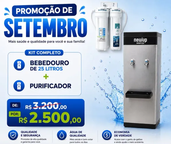 Bebedouro de 25 litros