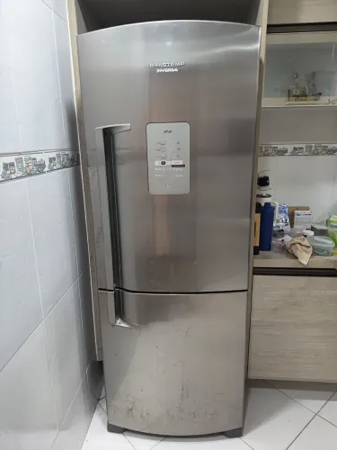 Geladeira Brastemp Inverse 422L Inox