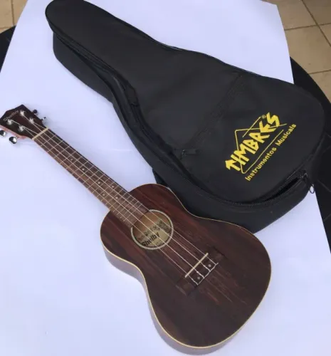 Ukulelê Instrumento Musical Shelby Concert 23 + Capa Protetora - Lindo Som - Ótimo Estado