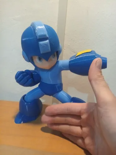 Boneco megaman gigante
