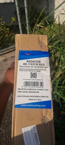 Vendo Radiador c3 NOVO 