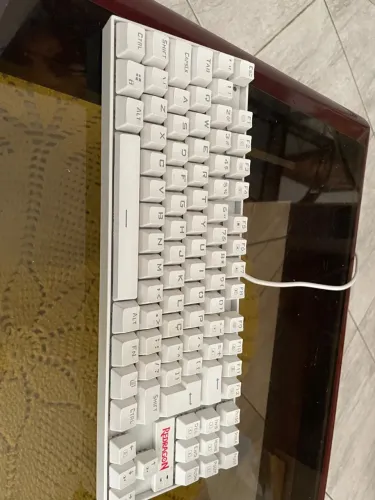 Teclado Redragon Kumara Branco