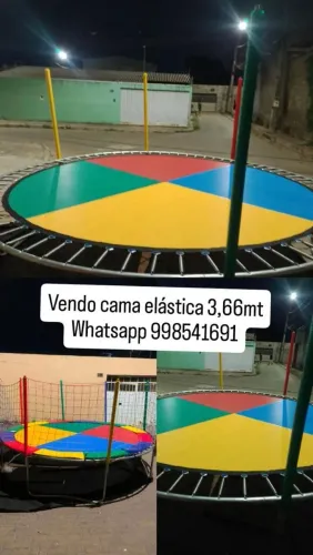 Vendo cama elástica 3,66mt