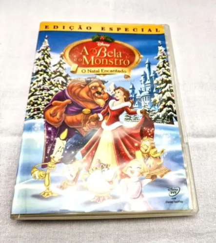 DVD A Bela e a Fera O Natal Encantado Edição Especial Importado