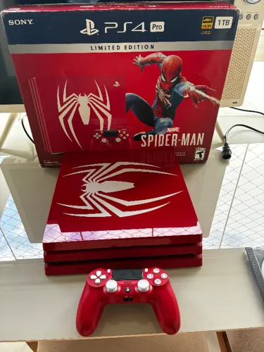 Ps4 Pro Spider Man Desb.