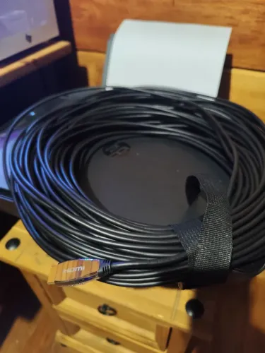 Cabo HDMI fibra 50m