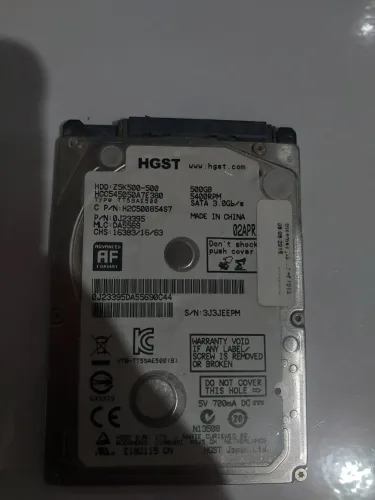 HD notebook ou desktop 500gb