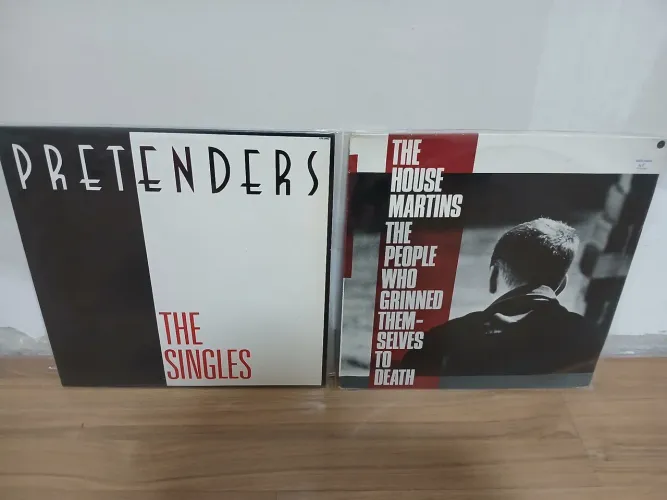 Disco vinil The House Martins e Pretenders