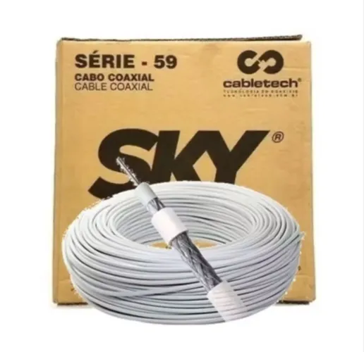 BOBINA DE CABO COAXIAL RG59 