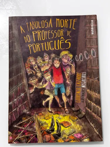 Livro usado - A fabulosa morte do professor de português 