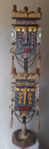 Máscara afro-brasileira 