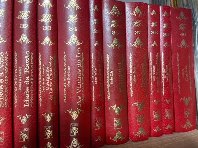 Coleção abril Os Imortais da Literatura Universal - 53 Volumes - Completa - Perfeita