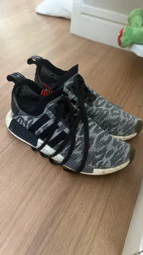 Adidas NMD R1 Black Glitch masculino tamanho 41