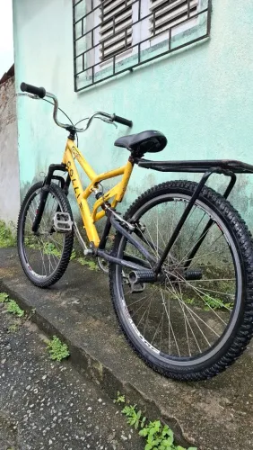 ( preço negociável ) Bicicleta Colli Aro 26 Full Suspension<br>