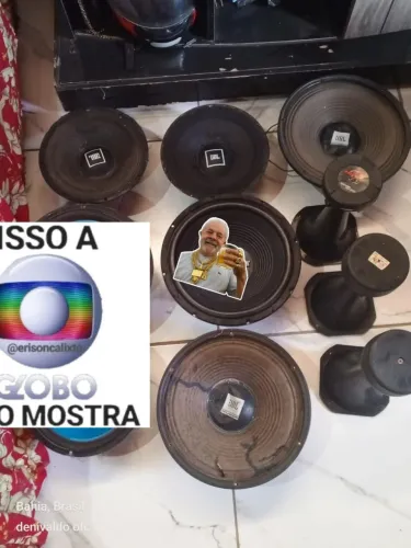 Vendo médio de  2 de 10jbl e 2 de 12 jbl