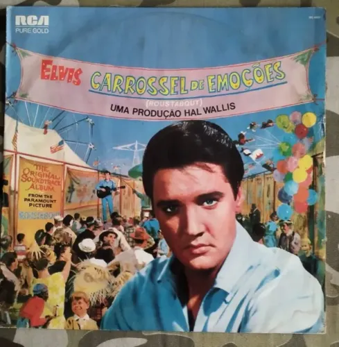 LP Vinil Elvis Presley Carrossel De Emoções 1982 VG+
