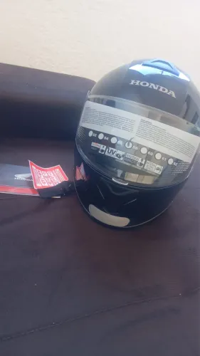 Capacete novo com nota fiscal