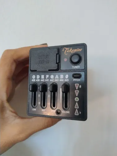 Pré-Amplificador Takamine CT4-BII sem caixa nunca usado