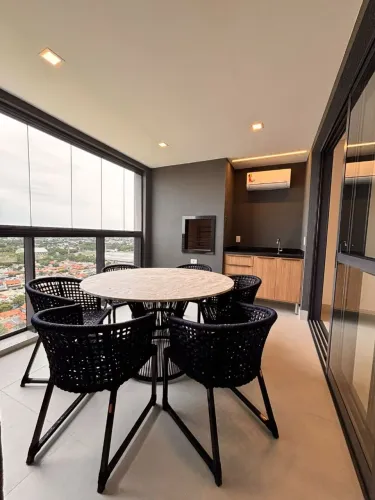 Aluga-se apartamento semi mobiliado no Edifício Évora em Cuiabá MT