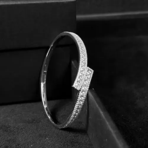 Bracelete Casamento Noiva Cravejado Brilhantes Prata 925 Legítima Modelo Stiff