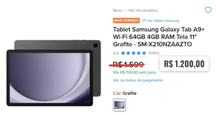 Samsung TAB A9+