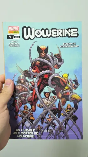 WOLVERINE 1 Dez/22 - HQ Quadrinhos ( PANINI ) - AS X VIDAS E AS X MORTES DE WOLVERINE