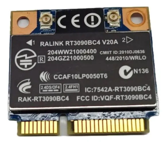 Mini Pci Wifi Wireless + Bluetooth 3.0 Ralink Rt3090bc4 V20a