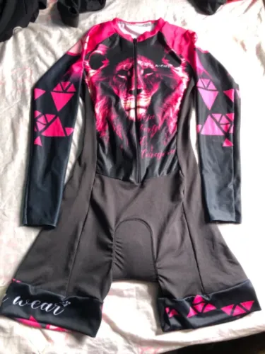 Roupa ciclista macaquito feminino