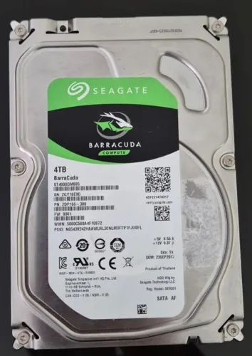 HD Seagate 4Tb