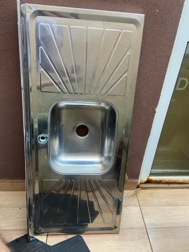 Pia de inox 1,20m