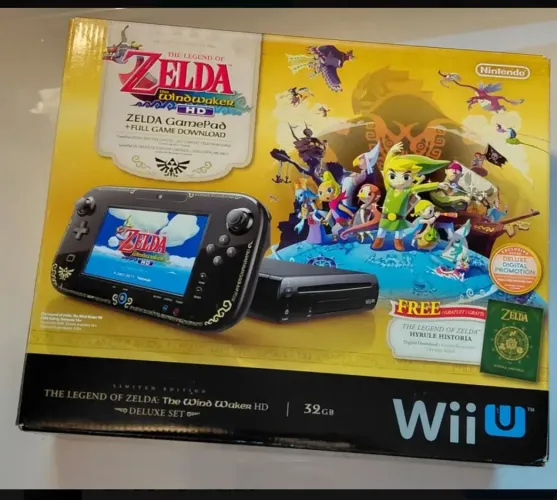 Vendo Nintendo Wii U (edição especial Zelda)