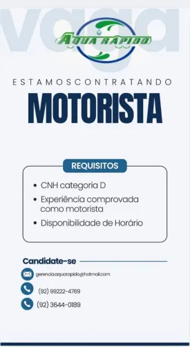 Vaga Motorista de Caminhão Truck