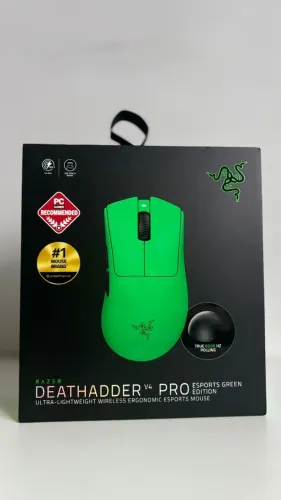Mouse Razer DeathAdder V4 Pro GREEN EDITION