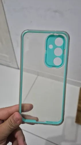 Capa Samsung Galaxy S24 FE Azul Turquesa