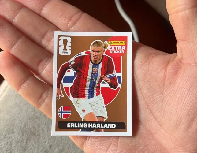 Figurinha Legend Haaland Bronze