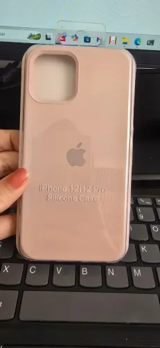 Capinha Rosa Claro Iphone 12 Pro 6.1