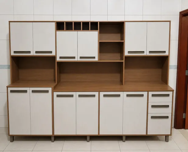 Armário de cozinha em um ótimo estado